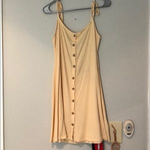 Top shop Yellow sundress never worn